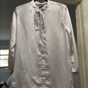 Banana republic striped blouse